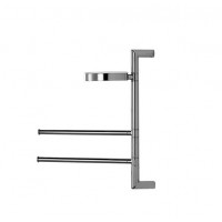 Стойка COLOMBO DESIGN PLANETS B9824 настенная с полотенцедержателем с мыльницей Стойка COLOMBO DESIGN PLANETS B9824 настенная с полотенцедержателем с мыльницей