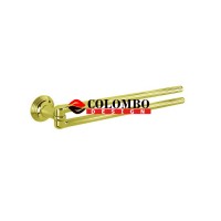 Полотенцедержатель COLOMBO DESIGN HERMITAGE B3312.GOLD двойной