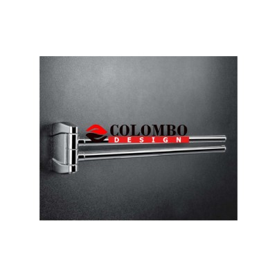 Полотенцедержатель COLOMBO DESIGN ROAD B8012.CB двойной
