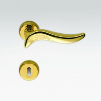 Дверная ручка Colombo PIUMA AR11R золото