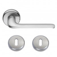 Дверная ручка Colombo ROBOQUATTRO ID41R хром матовый Дверная ручка Colombo ROBOQUATTRO ID41R хром матовый