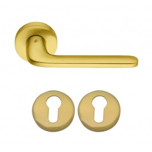 Дверная ручка Colombo ROBOQUATTRO ID41R золото матовое Дверная ручка Colombo ROBOQUATTRO ID41R золото матовое