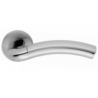 Дверная ручка Colombo MILLA LC31RSB хром/хром матовый Дверная ручка Colombo MILLA LC31RSB хром/хром матовый