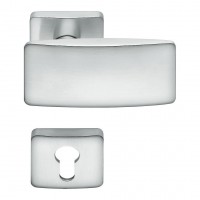 Дверная ручка Colombo BOLD PT15R хром матовый