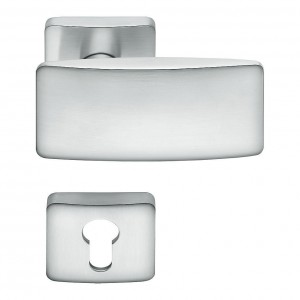 Дверная ручка Colombo BOLD PT15R хром матовый