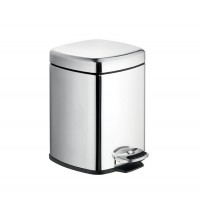 Ведро COLOMBO DESIGN COMPLEMENTI B9211 напольное с крышкой и педалью 6 л. Ведро COLOMBO DESIGN COMPLEMENTI B9211 напольное с крышкой и педалью 6 л.