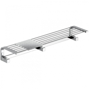 Полочка COLOMBO DESIGN TIME W4275 с крючками с металлической полочкой