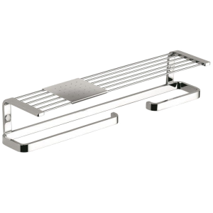 Полочка COLOMBO DESIGN TIME W4276D с бумагодержателем с полотенцедержателем с металлической полочкой