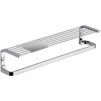 Полочка COLOMBO DESIGN TIME W4277 с полотенцедержателем с металлической полочкой