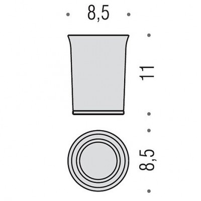 Стакан COLOMBO DESIGN LINK B2441 настольный