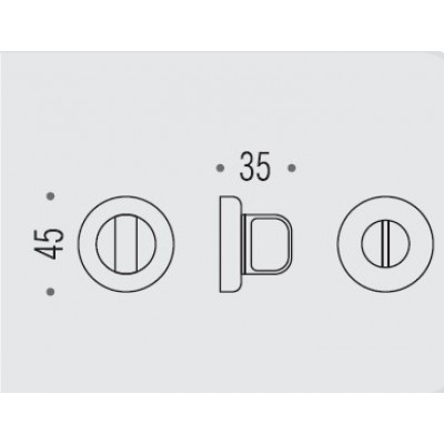 Фиксатор сантехнический Colombo Rosetta CD69 BZGG золото