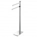 Стойка COLOMBO DESIGN UNITS B9103 напольная с 2 полотенцедержателями