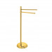 Стойка COLOMBO DESIGN HERMITAGE B3338.GOLD с полотенцедержателем двойным