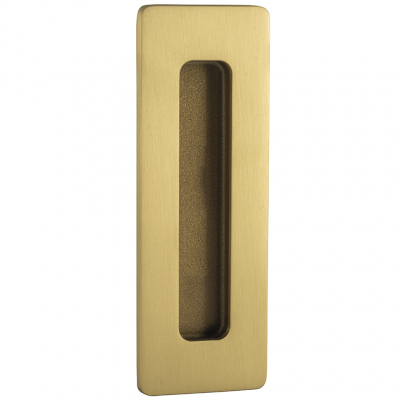 Дверная ручка на раздвижные двери Tupai 4181 5S-158 сатинированная латунь