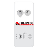 Фиксатор сантехнический Colombo Rosetta SE19 BZG хром