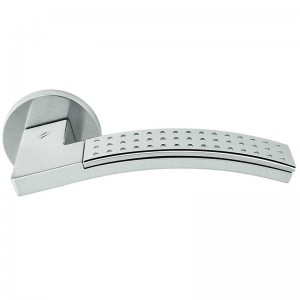 Дверная ручка Colombo TRAMA LC81R хром матовый/хром