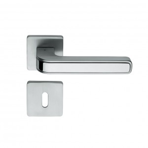 Дверная ручка Colombo TECNO MO11R хром матовый/хром