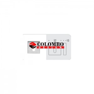 Накладка под цилиндр Colombo Rosetta MM13 хром