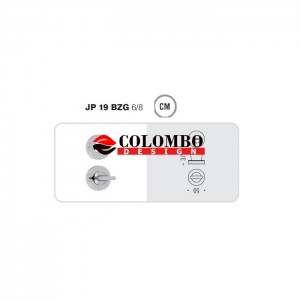 Фиксатор сантехнический Colombo Rosetta JP19BZG хром матовый