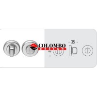 Фиксатор сантехнический Colombo Rosetta CD69 BZGG никель матовый