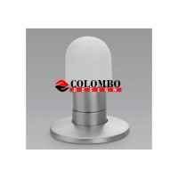 Ограничитель дверной Colombo CD312 хром матовый