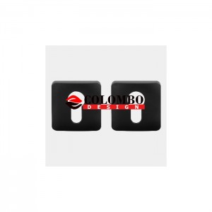 Накладка под цилиндр Colombo Rosetta PT13 черный матовый