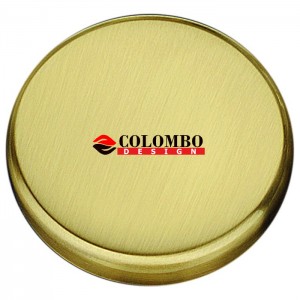 Накладка под цилиндр Colombo Rosetta CD43 GB золото матовое