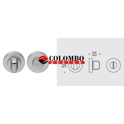 Фиксатор сантехнический Colombo Rosetta CD49 BZGG черный матовый