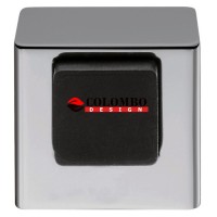 Ограничитель дверной Colombo LC112 хром матовый Ограничитель дверной Colombo LC112 хром матовый