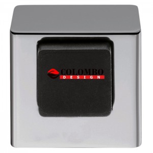 Ограничитель дверной Colombo LC112 хром матовый