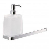 Полотенцедержатель с дозатором COLOMBO DESIGN TIME W4274 настенный Полотенцедержатель с дозатором COLOMBO DESIGN TIME W4274 настенный